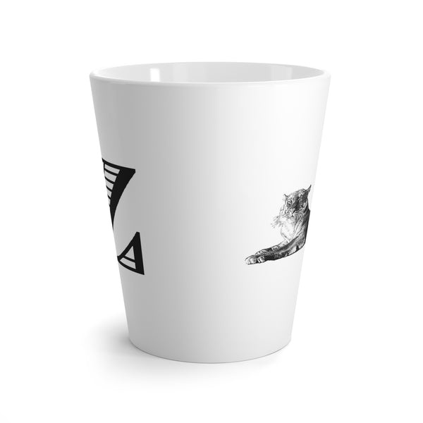 Letter Z Tiger Mug with Initial