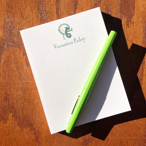 Personalized Irish Note Cards or Note Pads / Celtic Stationery