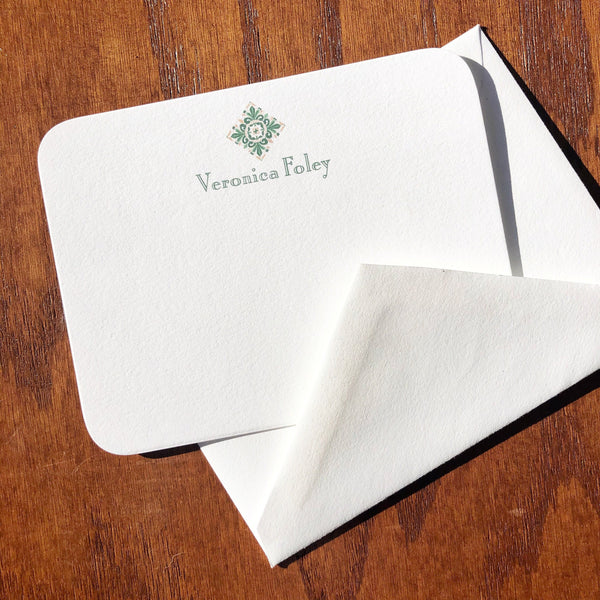 Personalized Irish Note Cards or Note Pads / Celtic Stationery