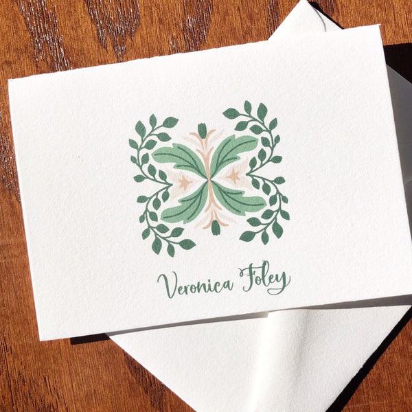 Personalized Irish Note Cards or Note Pads / Celtic Stationery