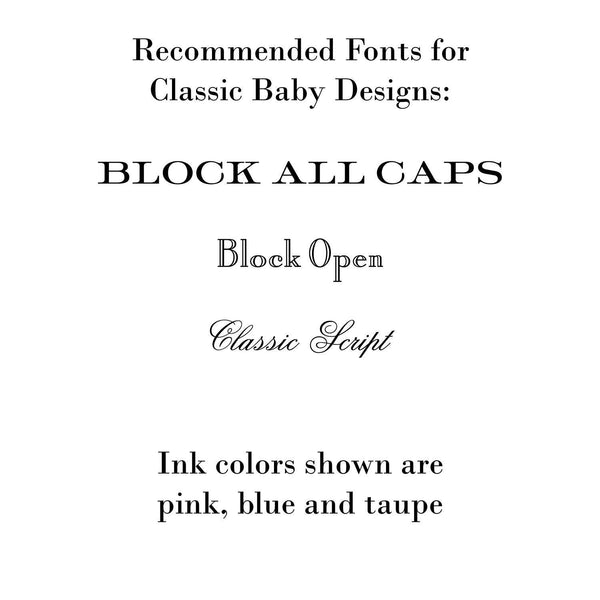 Baby thank you cards with Vintage Baby Carriage
