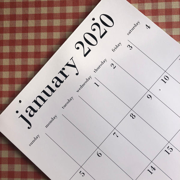 2022 - 2023 wall calendar 11x17 with option to add magnet, 2024 calendar available