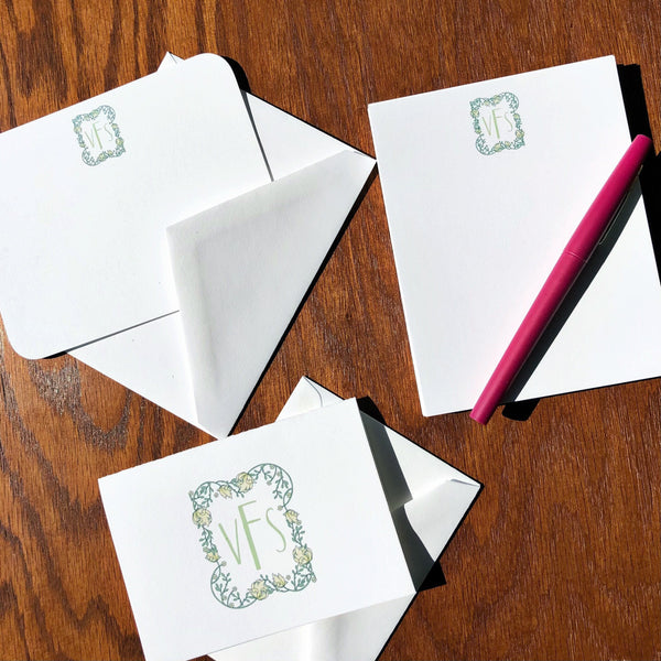 Floral Stationery for Women, William Morris Inspired