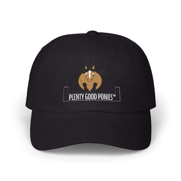 'Plenty Good Ponies' Embroidered Pony Baseball Hat