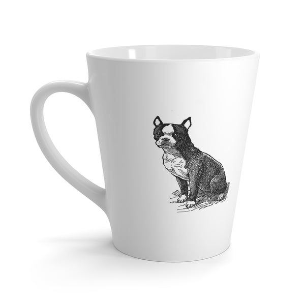 Boston Terrier Dog Breed Latte Mug