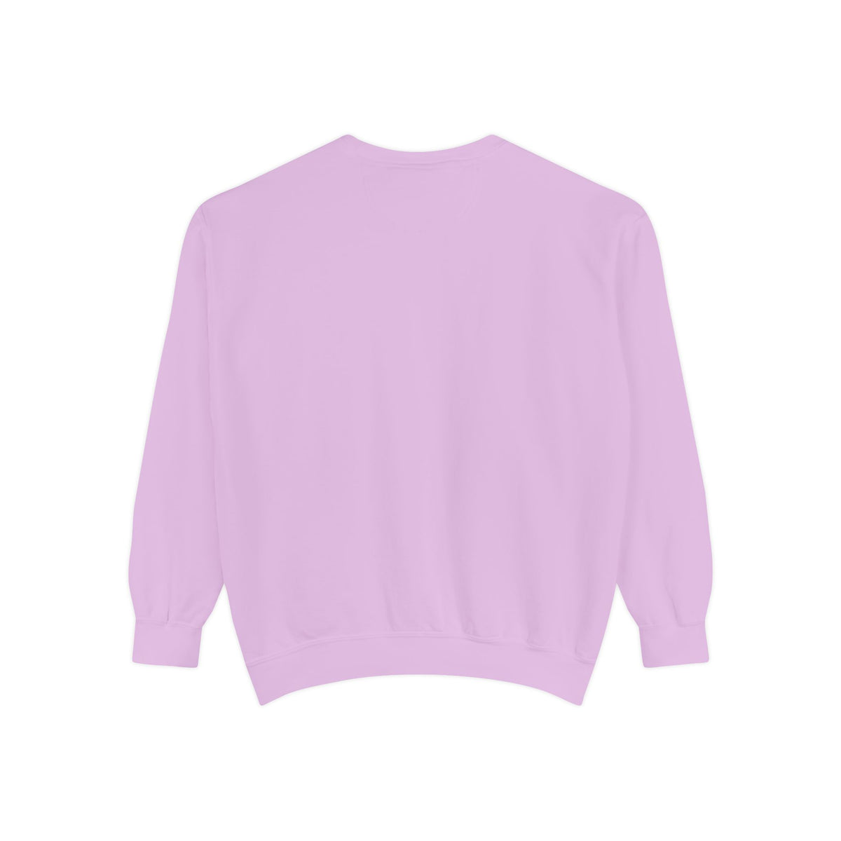 Minimal White Sweatshirt with Subtle Monogram Pocket Graphic