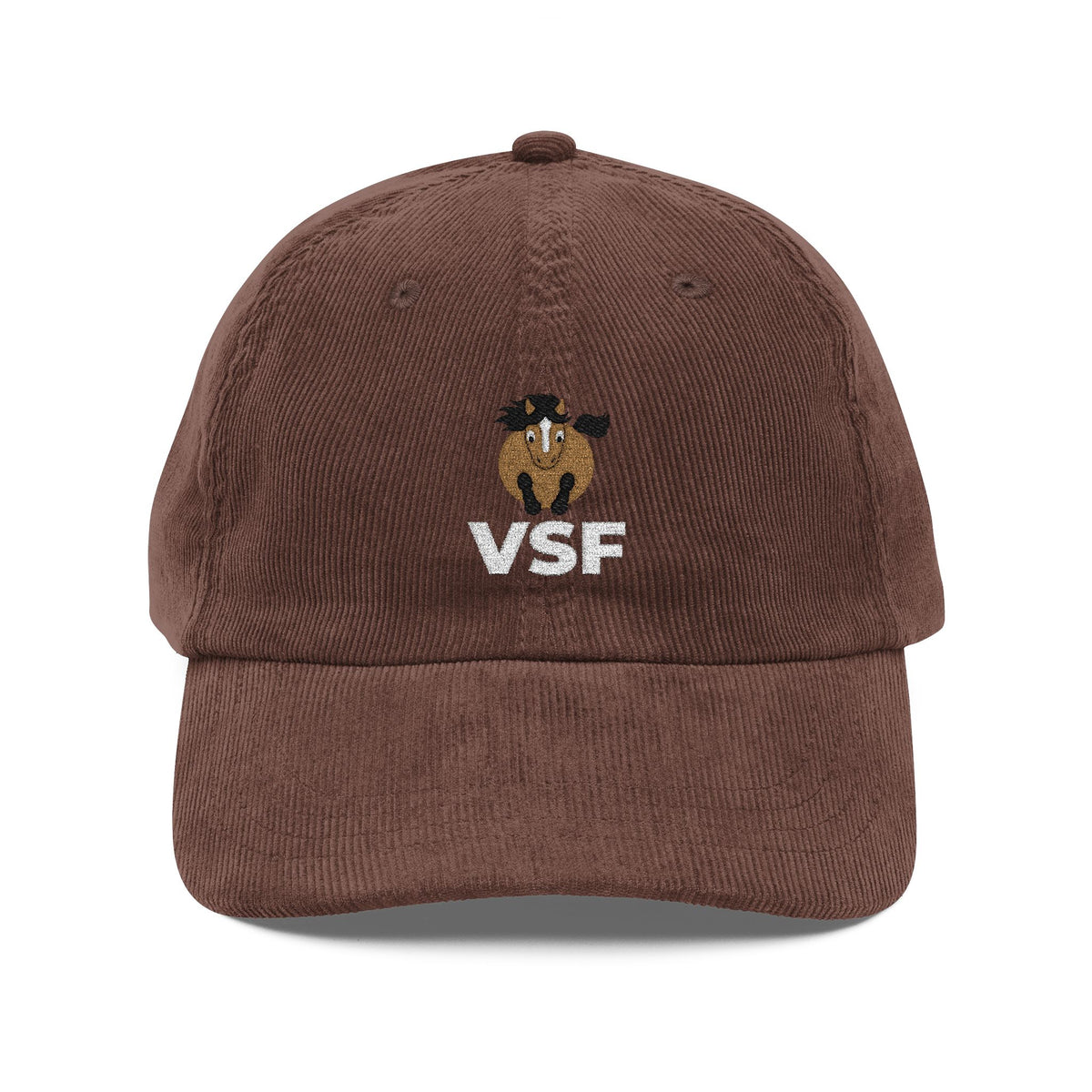 Monogrammed Plenty Good Pony Corduroy Baseball hat