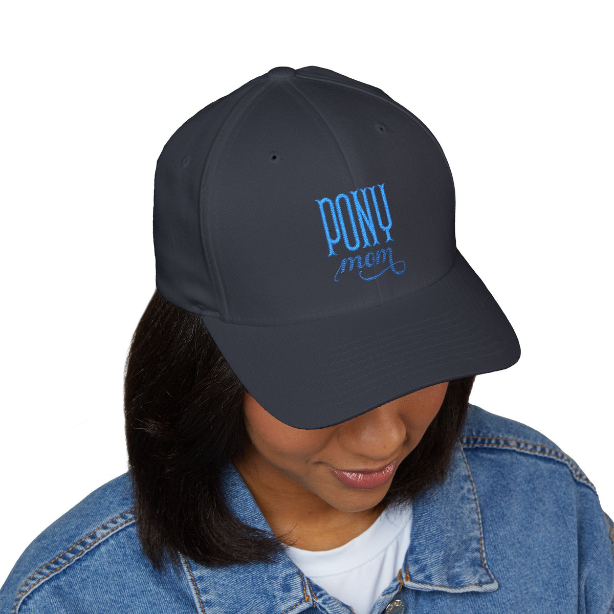 Pony Mom Embroidered Cap