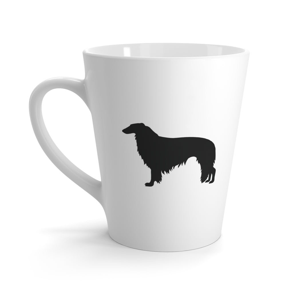 Borzoi Dog Breed Latte Mug