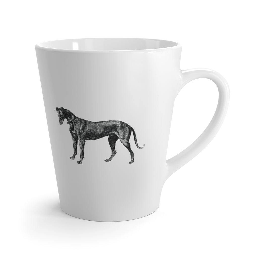 Greyhound Dog Breed Latte Mug