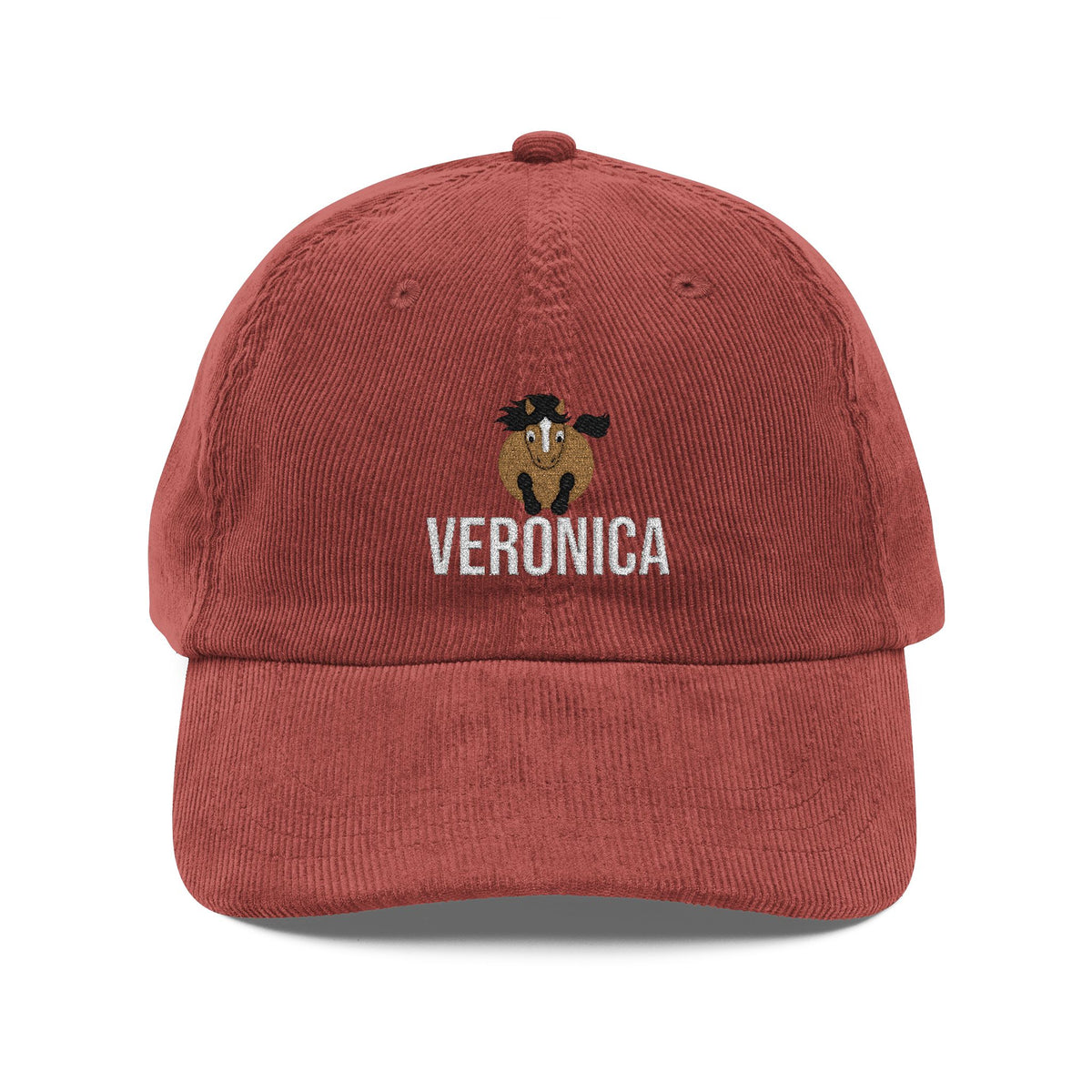 Personalized Plenty Good Pony Corduroy Baseball Hat