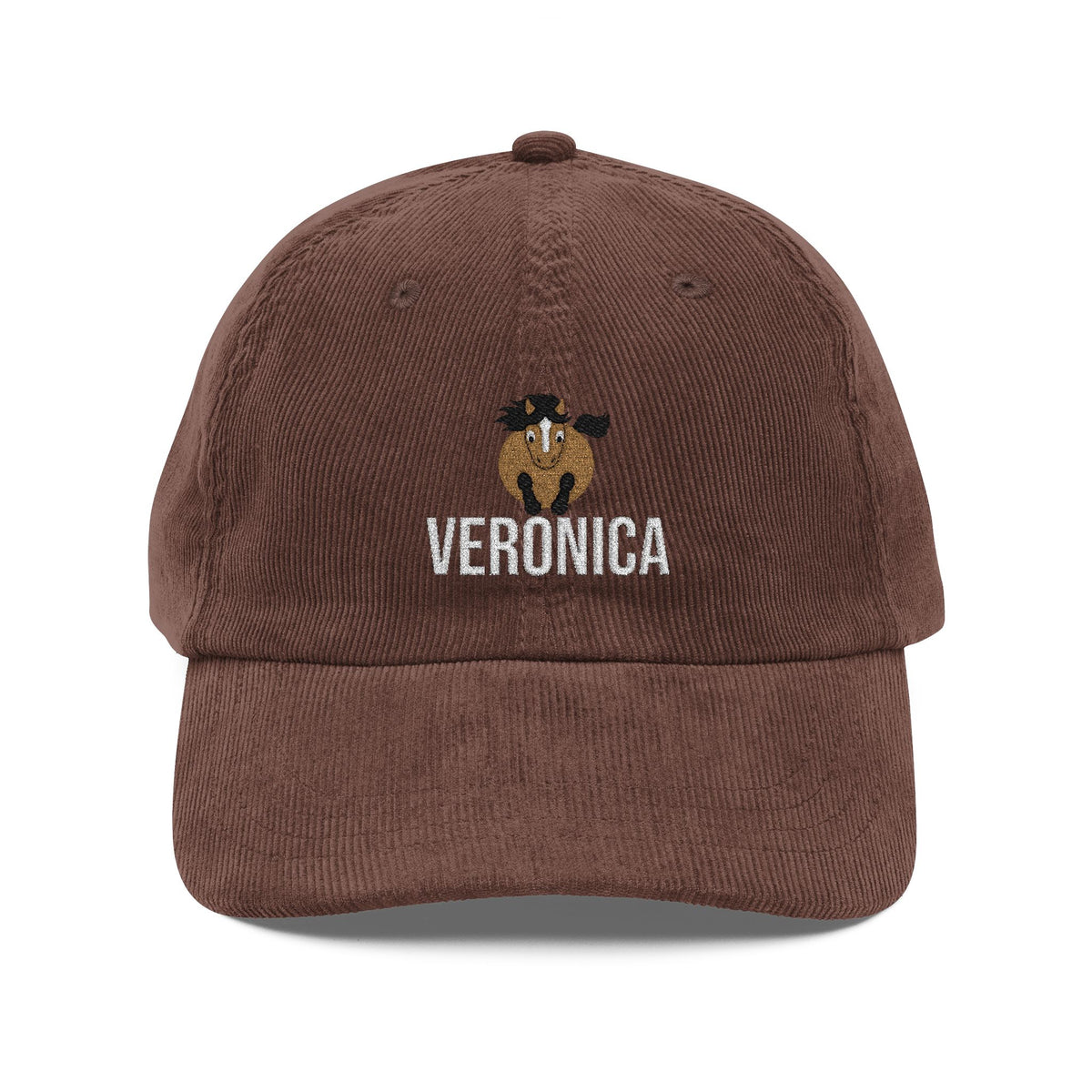 Personalized Plenty Good Pony Corduroy Baseball Hat