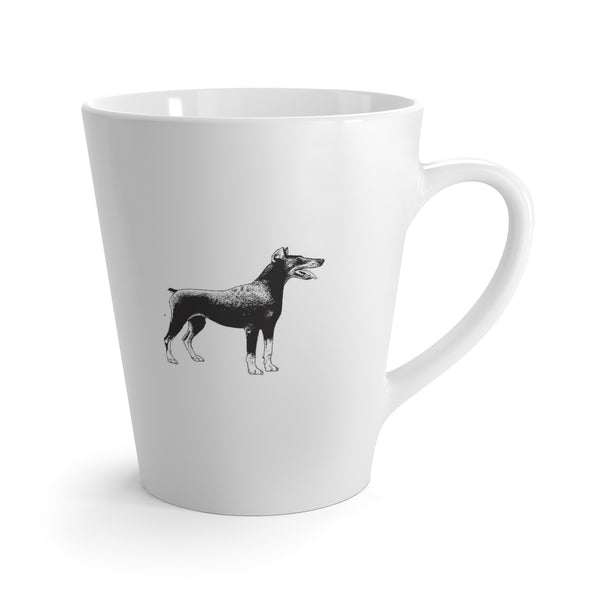 Doberman Pinscher Dog Breed Latte Mug