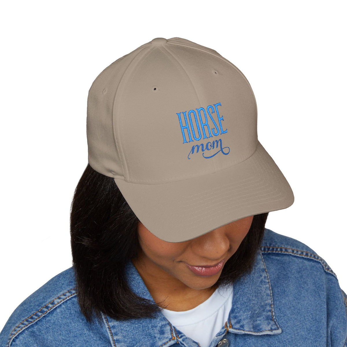 Horse Mom Embroidered Cap