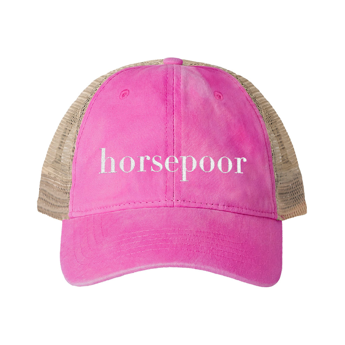Women's Washed Mesh-Back Cap