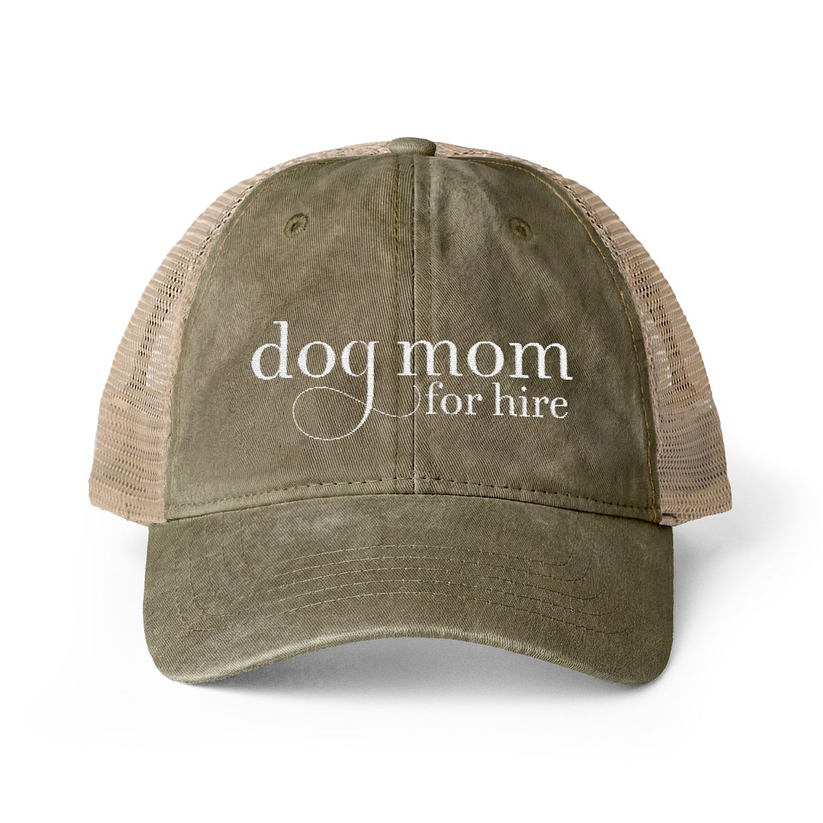 Dog Mom for Hire hat