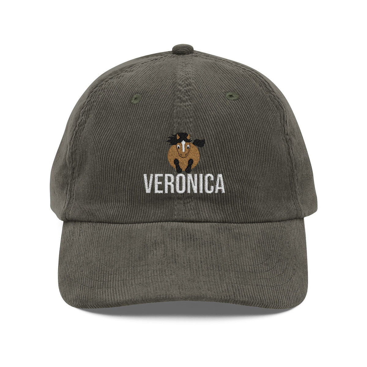 Personalized Plenty Good Pony Corduroy Baseball Hat