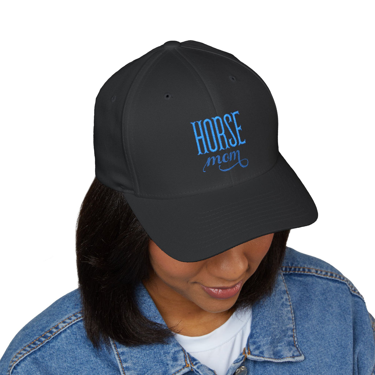 Horse Mom Embroidered Cap