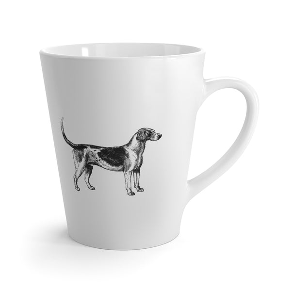 Foxhound Dog Breed Latte Mug