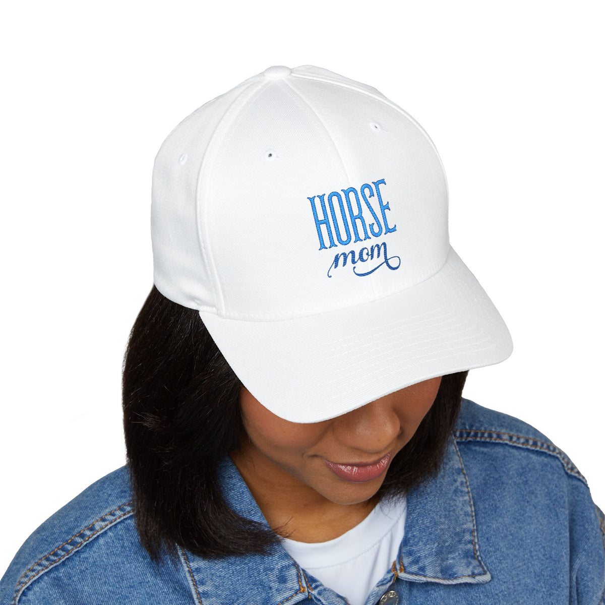 Horse Mom Embroidered Cap