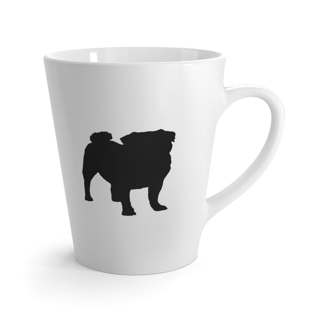 Pug Dog Breed Latte Mug