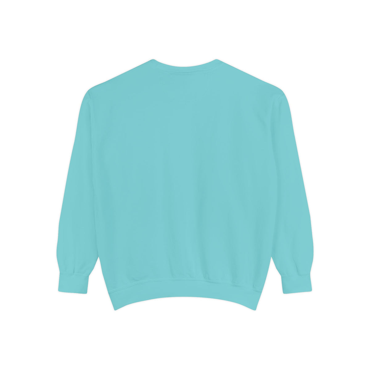 Minimal White Sweatshirt with Subtle Monogram Pocket Graphic