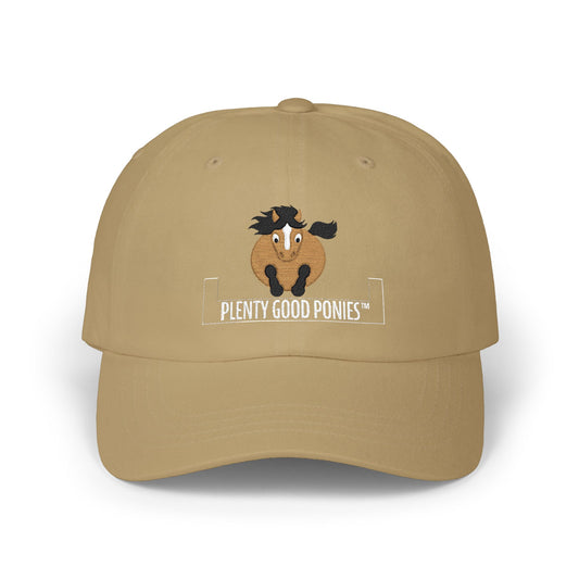'Plenty Good Ponies' Embroidered Pony Baseball Hat