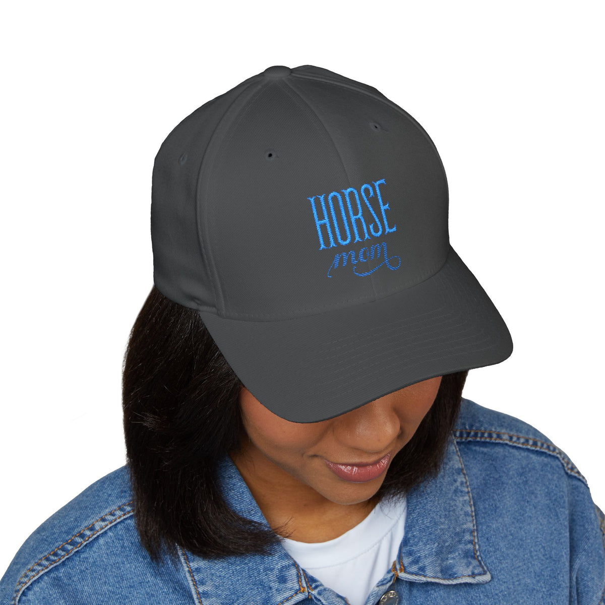 Horse Mom Embroidered Cap