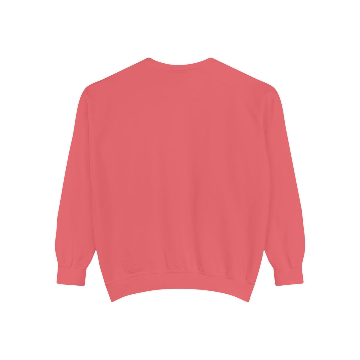 Minimal White Sweatshirt with Subtle Monogram Pocket Graphic