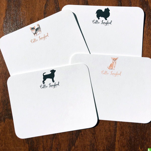 Personalized Chihuahua Cards