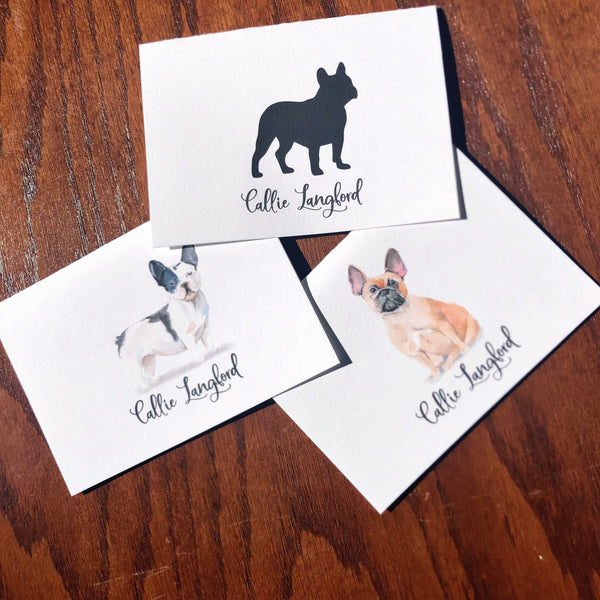 Personalized French Bulldog Cards