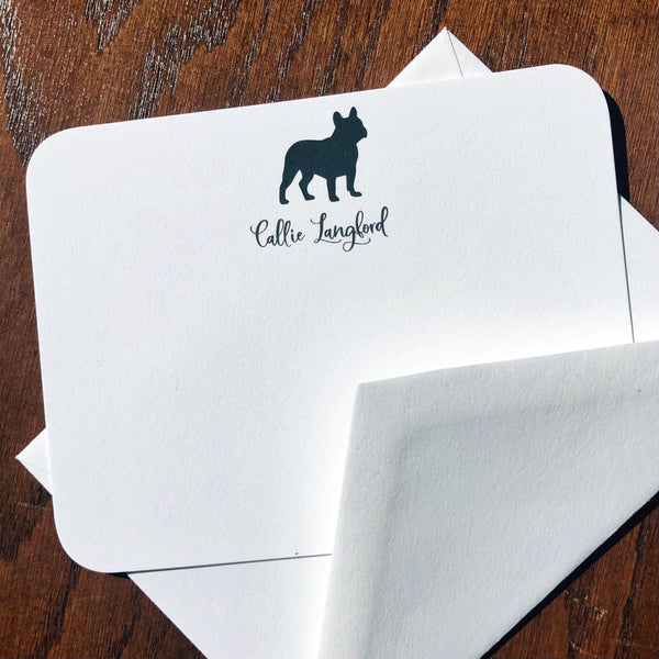 Personalized French Bulldog Cards