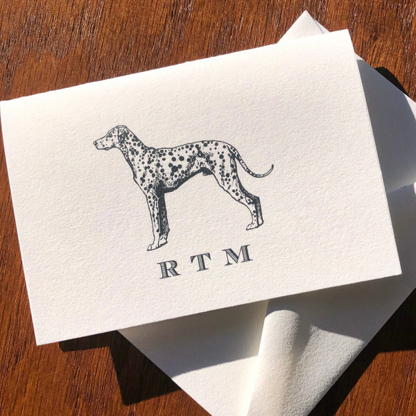 Personalized Dalmatian Cards