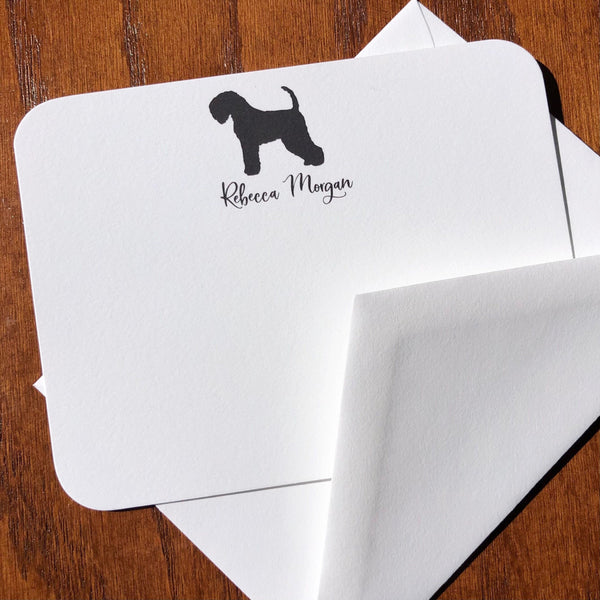 Personalized Wheaten Terrier Note Cards