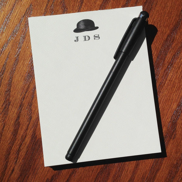 Monogrammed Stationery For Men who Fish