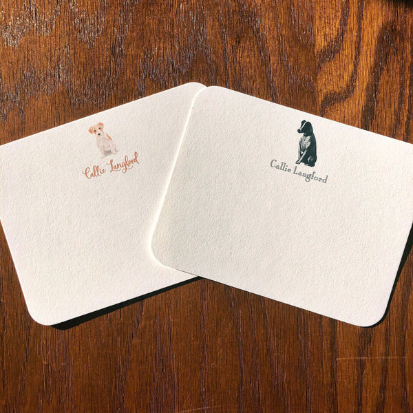 Personalized Jack Russell Terrier Cards