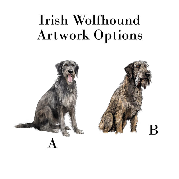 Personalized Irish Wolfhound Note Cards