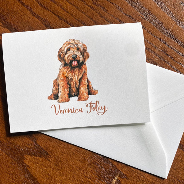 Personalized Labradoodle or Goldendoodle Stationery