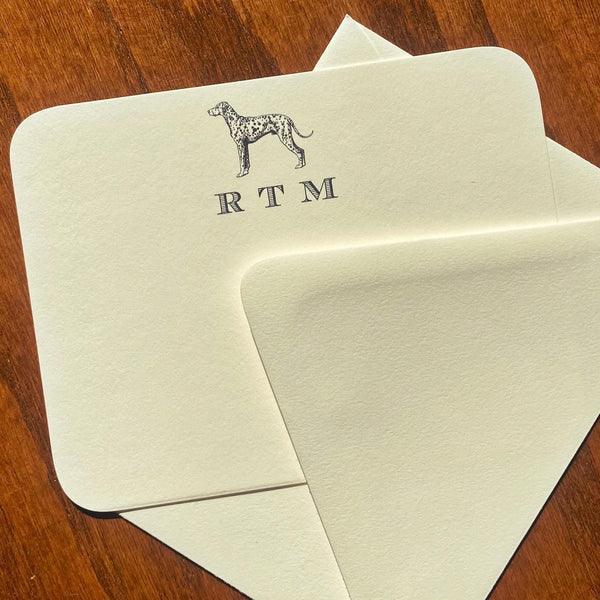 Personalized Dalmatian Cards