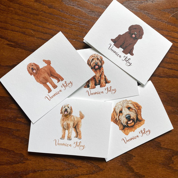 Personalized Labradoodle or Goldendoodle Stationery