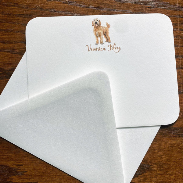 Personalized Labradoodle or Goldendoodle Stationery