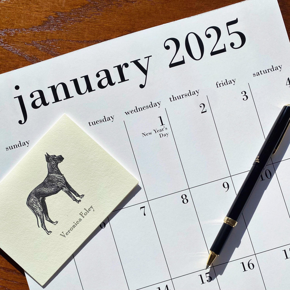 Veronica Foley Calendar