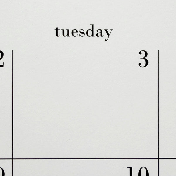 2026 Desk Calendar | Blotter