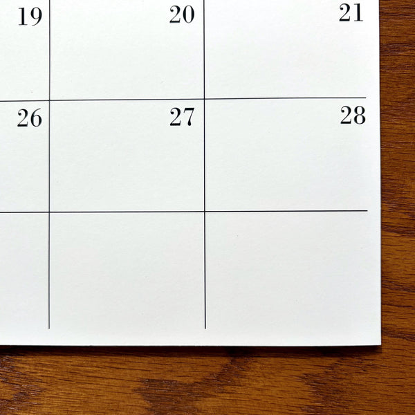 2026 Desk Calendar | Blotter