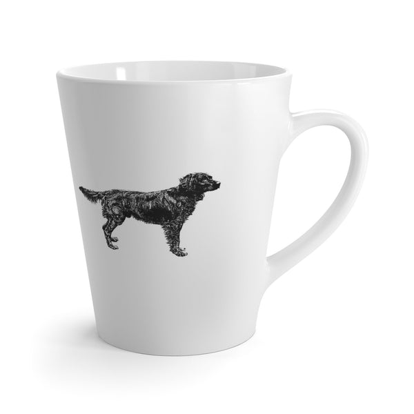 Flat Coated Retriever Dog Breed Latte Mug